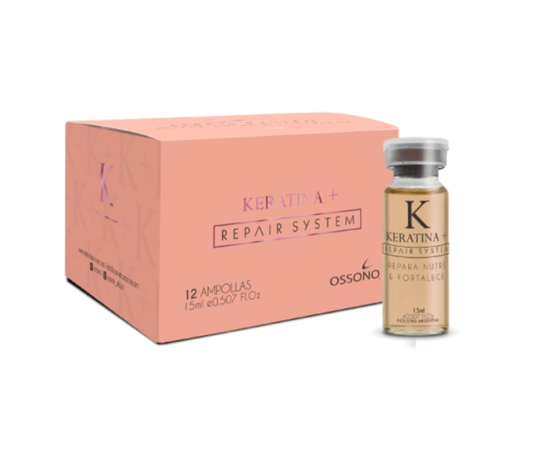 Copia de AMPOLLA DE KERATINA ,Caja x12un