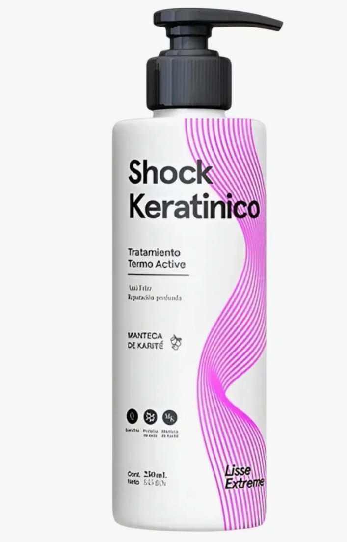 SHOK DE KERATINA 1LT LISSE EXTREME- TRATAMIENTO TERMO ACTIVO