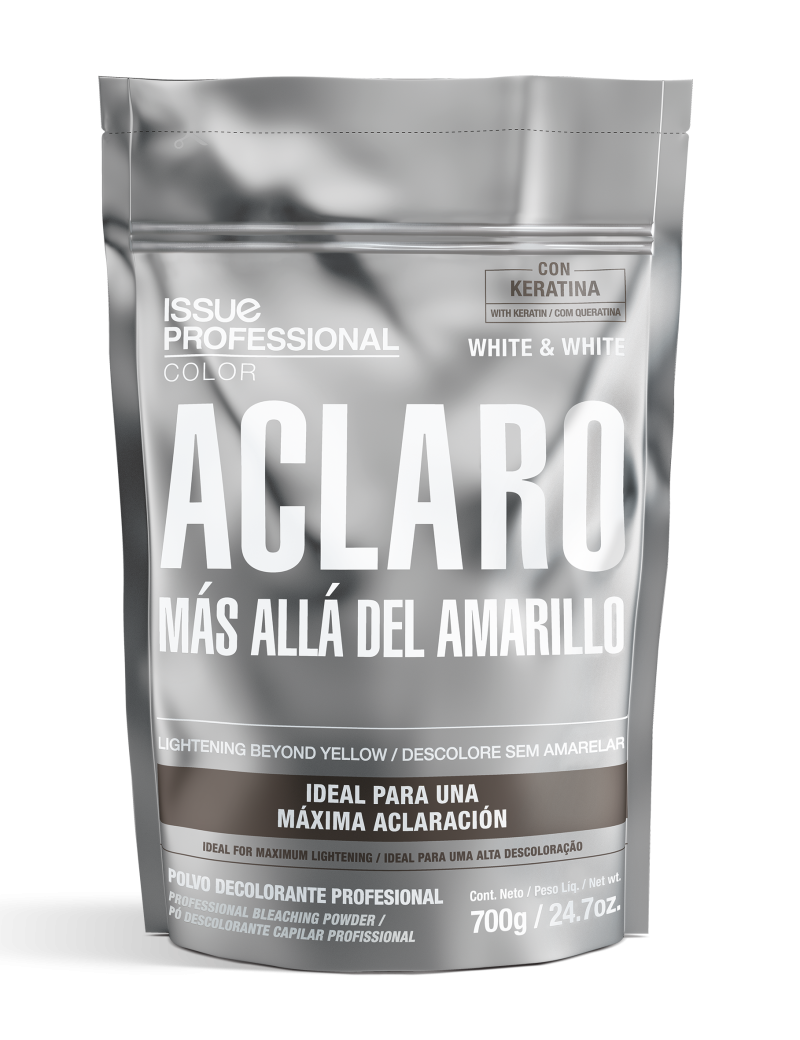 Polvo decolorante White & White. IDEAL PARA CABELLOS NATURALES OSCUROS