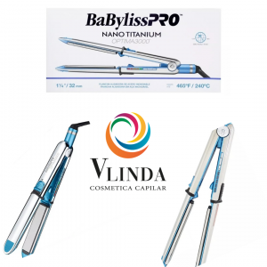 PLANCHA ALISADORA DE ACERO INOXIDABLE. BABYLISS PRO NANO TITANIUM OPTIMA 3000