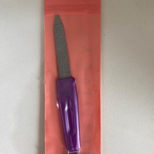 LIMA DE UÑAS METALICA / TEJAR
