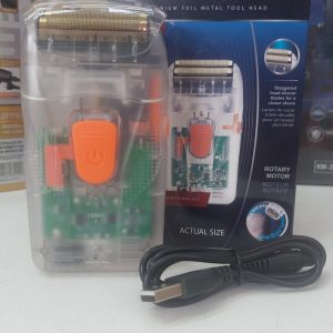 MAQUINA RASURADORA KEMEI -SIN BASE, CABLE Y CEPILLITO LIMPIADOR