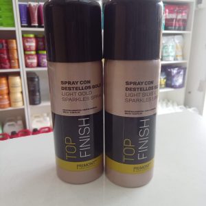 SPRAY CON DESTELLOS GOLD o SILVER / TOP FINISH-PRIMONT 180cc