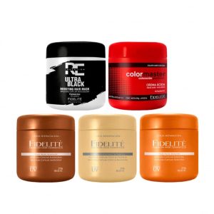 PACK X 5 MASCARAS FIDELITE X 270G ( 1 DE CADA UNA COMO EN LA IMAGEN )