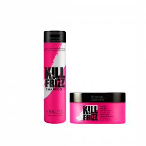 DUO KILL FRIZZ - SHAMPOO  260ML. + MASCARA 250G