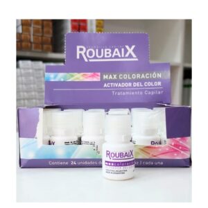 MAX COLORACION CAJA X 24UN- 5ML.- ROUBAIX. ABLANDADOR DE CANAS
