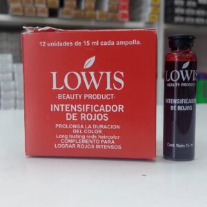 AMPOLLA INTENSIFICADORA ROJA - LOWIS -